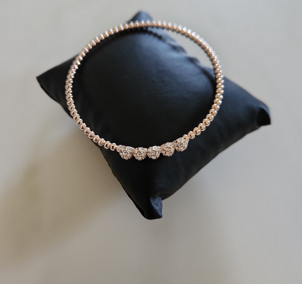 Elegant Gold and Silver Bracelet